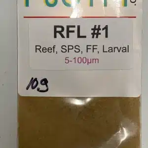 A bag of powder fish food is shown.